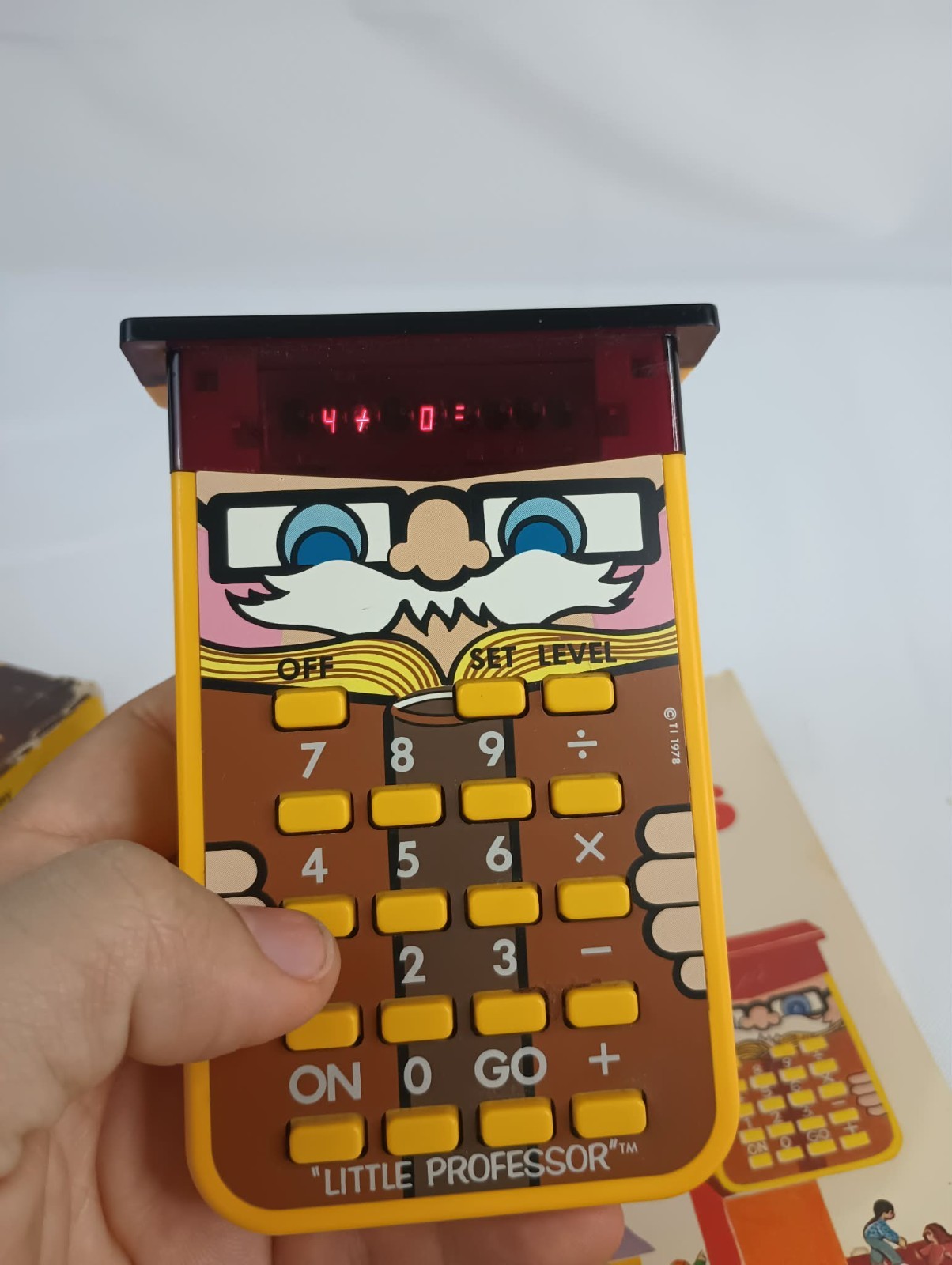 1979 Texas Instruments The Little Professor Electronic Learning Aid Calculator