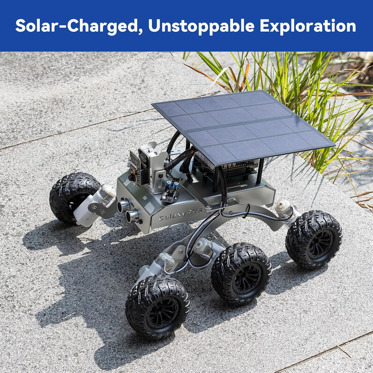 Galaxyrvr Mars Rover Kit, Smart Video Robot Car Kit Compatible with Arduino Uno