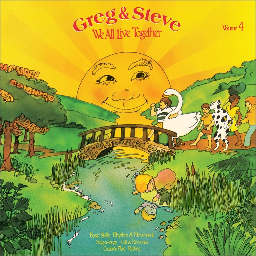 Creative Teaching Press Greg & Steve: We All Live Together CDs – Set of 4