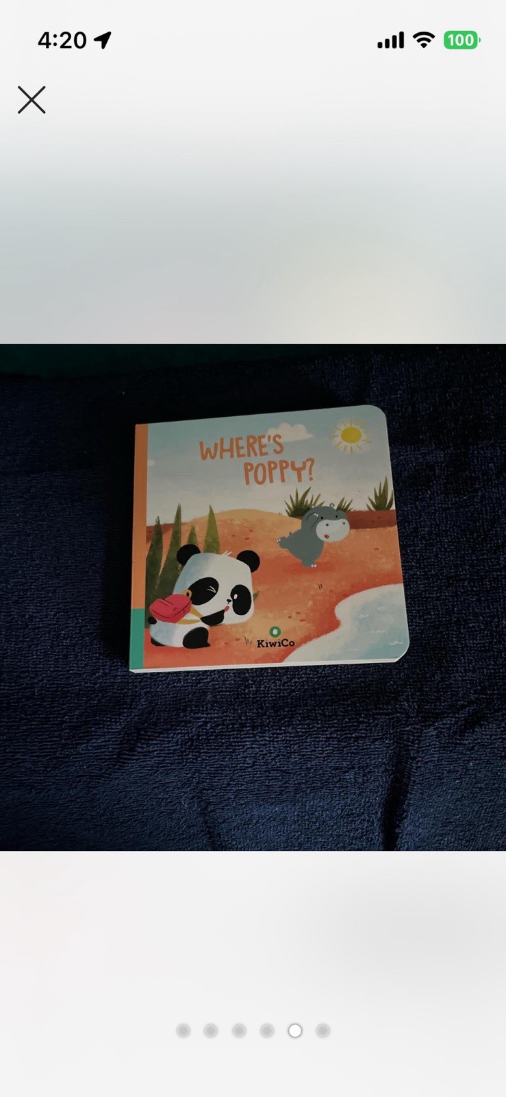KiwiCo Kellan Board Books Set of 5 for Ages 1-4 Years, Age Level 1-2 3-4 Years