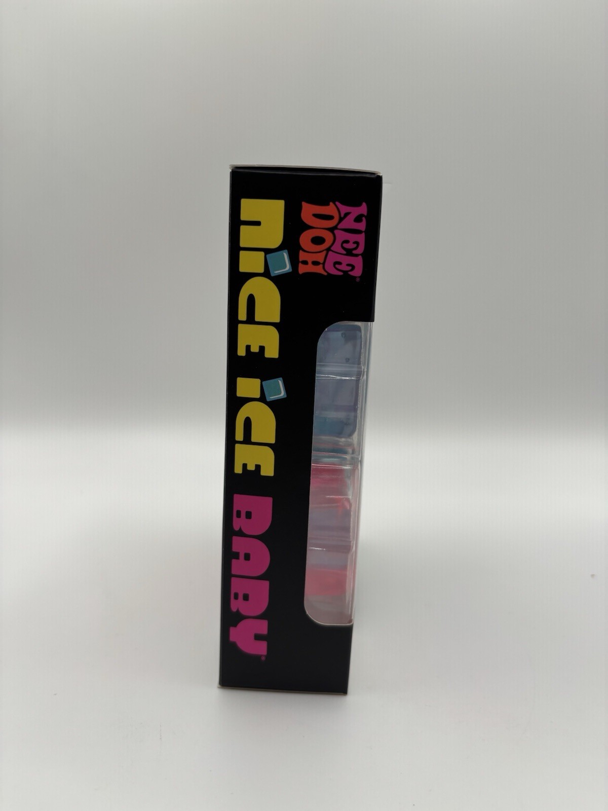 NeeDoh Nice Ice Baby 4 pack, Set of Four Nee Doh Mini Nice Cube Pink Blue Purple