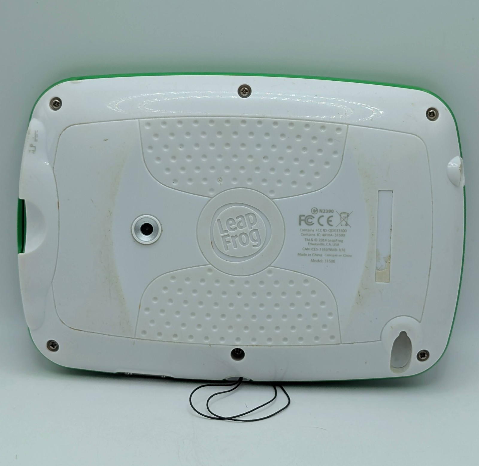 LeapFrog LeapPad3 Green Kids Educational Learning Tablet +Case Only Tested WORKS