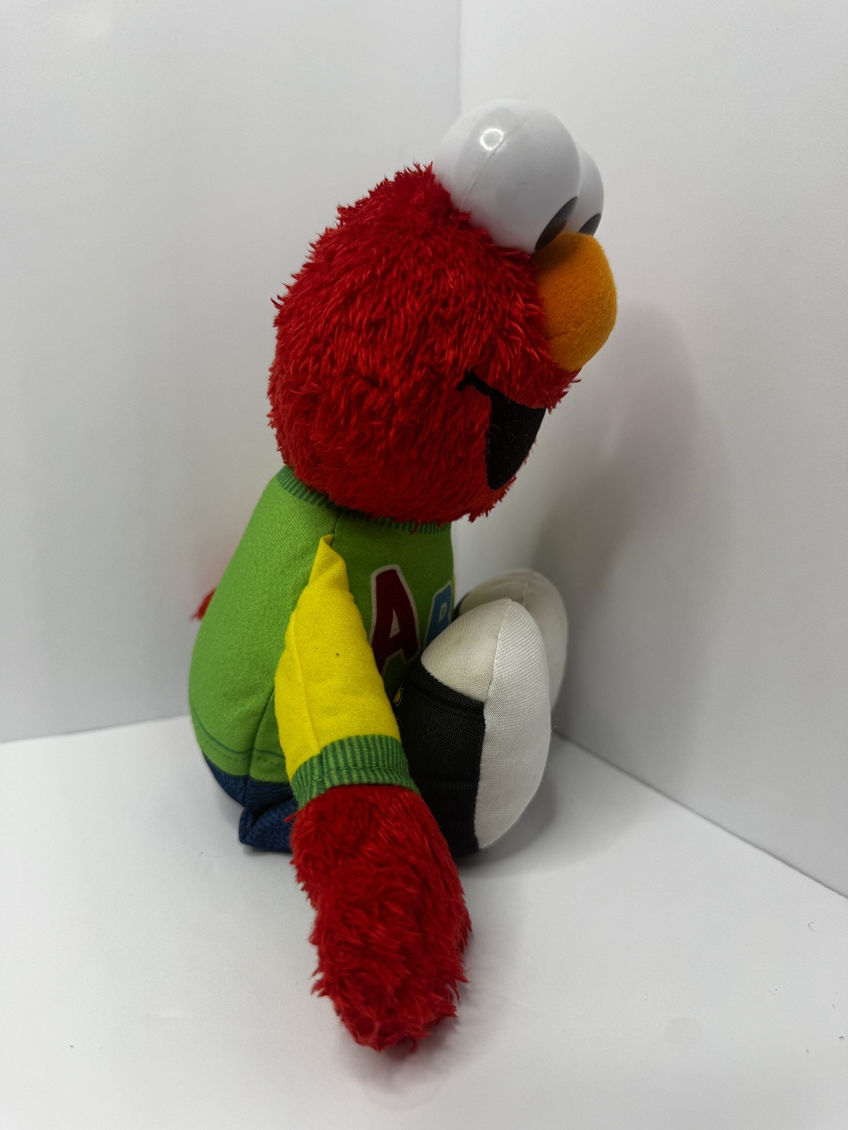 ABC’S ELMO 2018 Sesame Street 13” SINGING Plush Playskool Hasbro Works