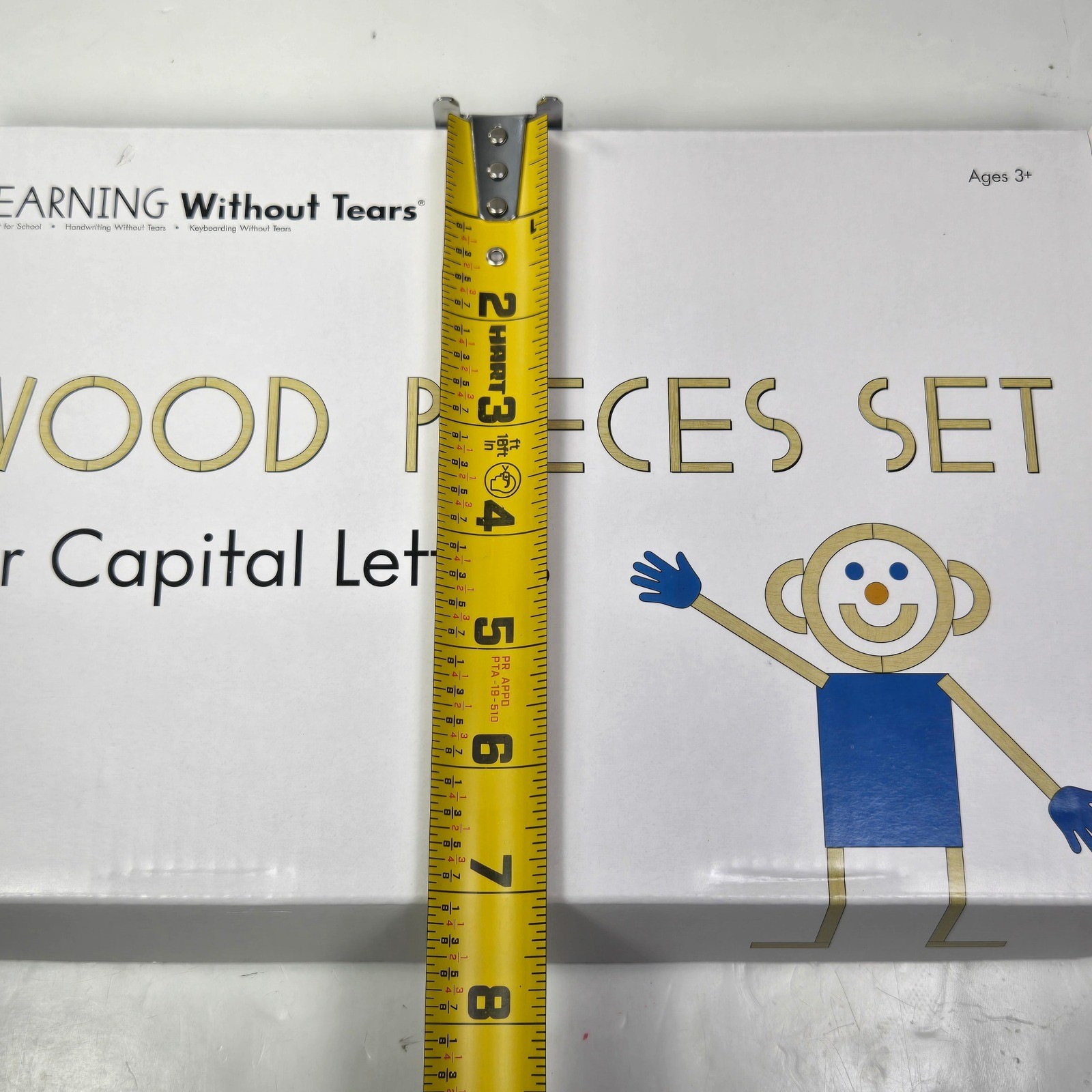 Learning Without Tears Wood Pieces Set for Capital Letters LWT4886 PreK-5 WP
