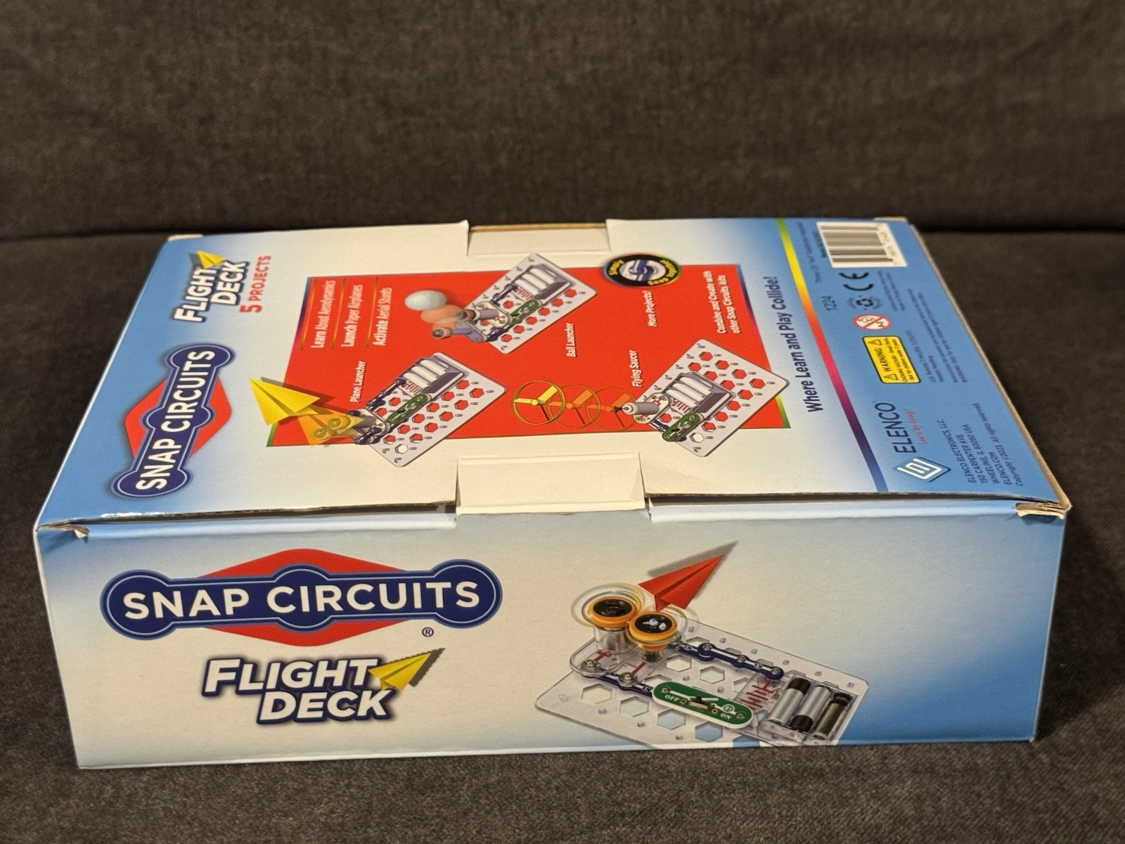 NEW Snap Circuits Flight Deck Science/STEM Toy Kit Ages 8+ Construction