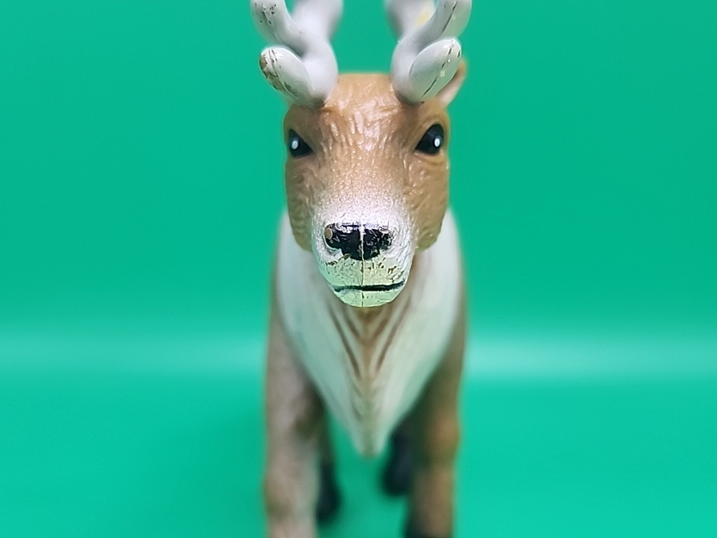 Reindeer & Polar Bear North Pole Alaska Wildlife Toy Animal Figure Lot Christmas