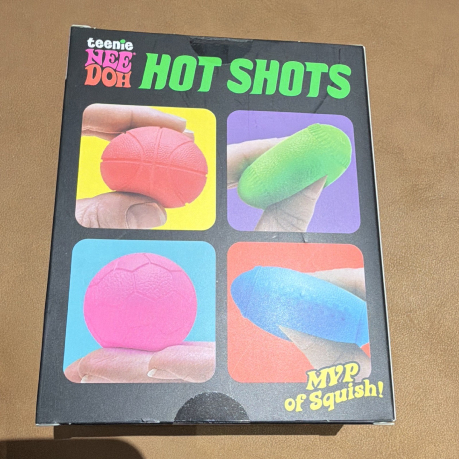 Nee Doh Lot of 7 Gumdrop Funky Pup Hot Shots Squeeza Color Change Mac n squeez