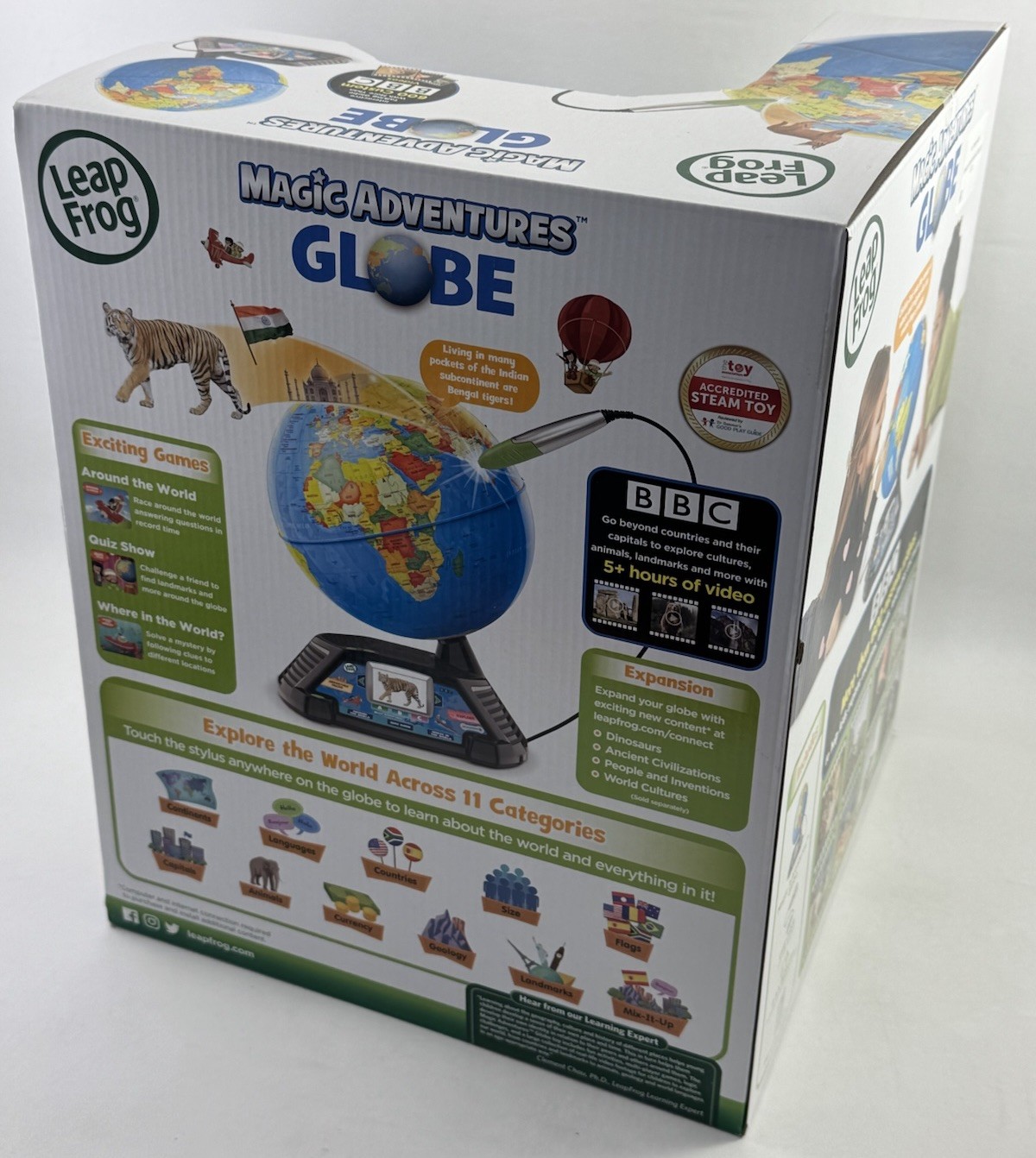 LeapFrog 80-605400 Magic Adventures Globe Educational Toy