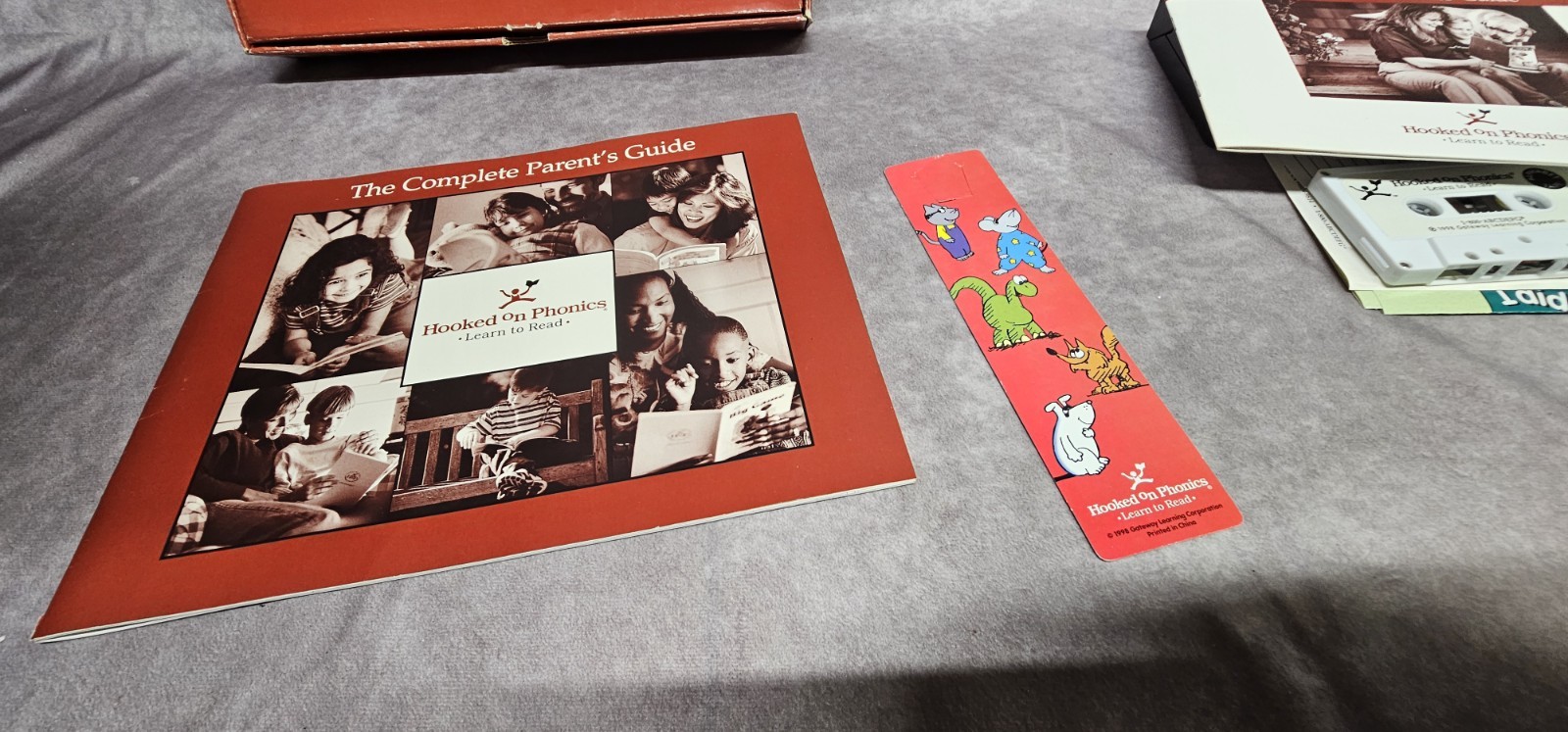 Hooked on Phonics Learn to Read Parent’s Toolbox 1998 Edition Box Set Incomplete