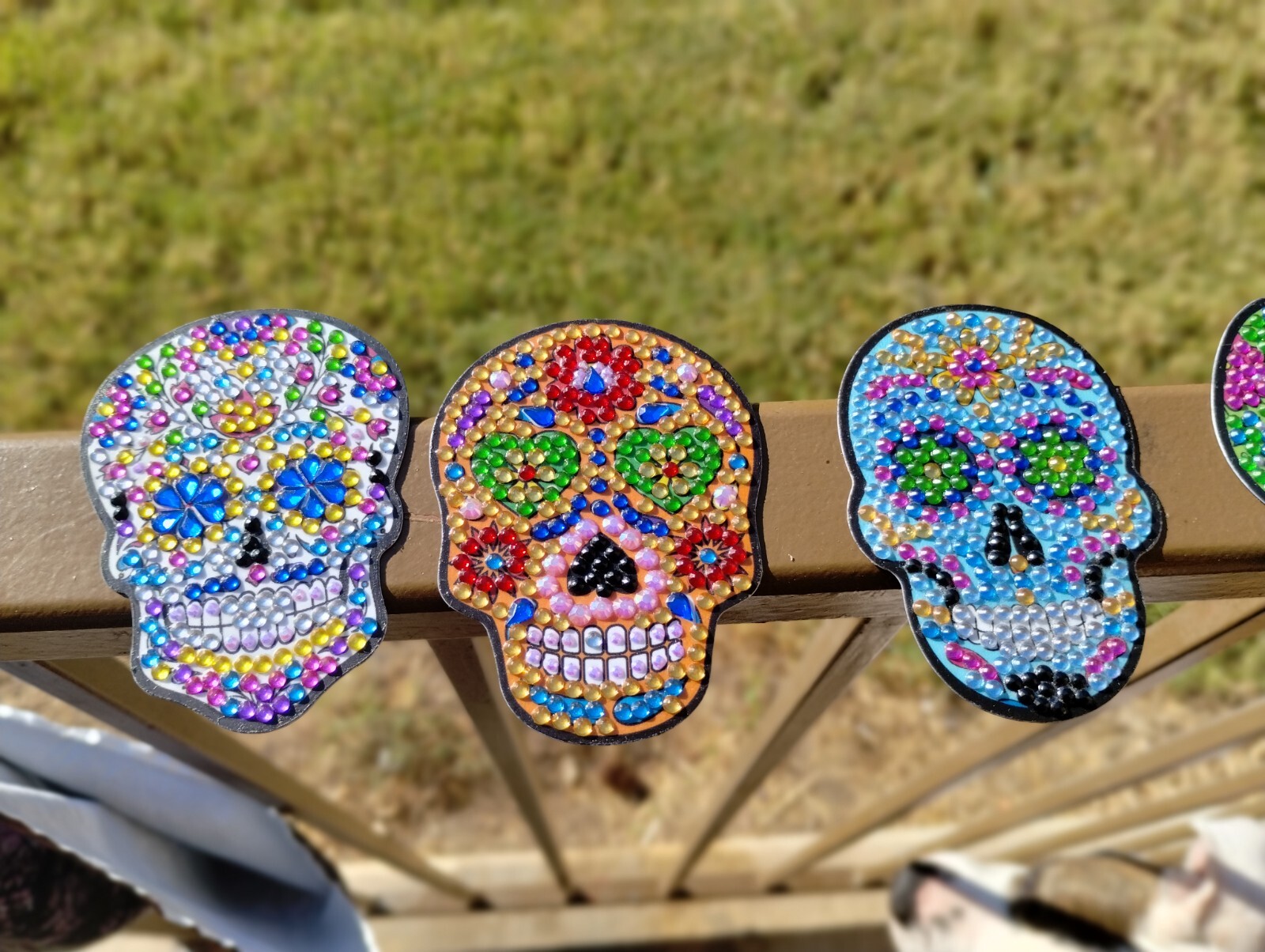 Sensory Magnets sugar skulls autism spd
