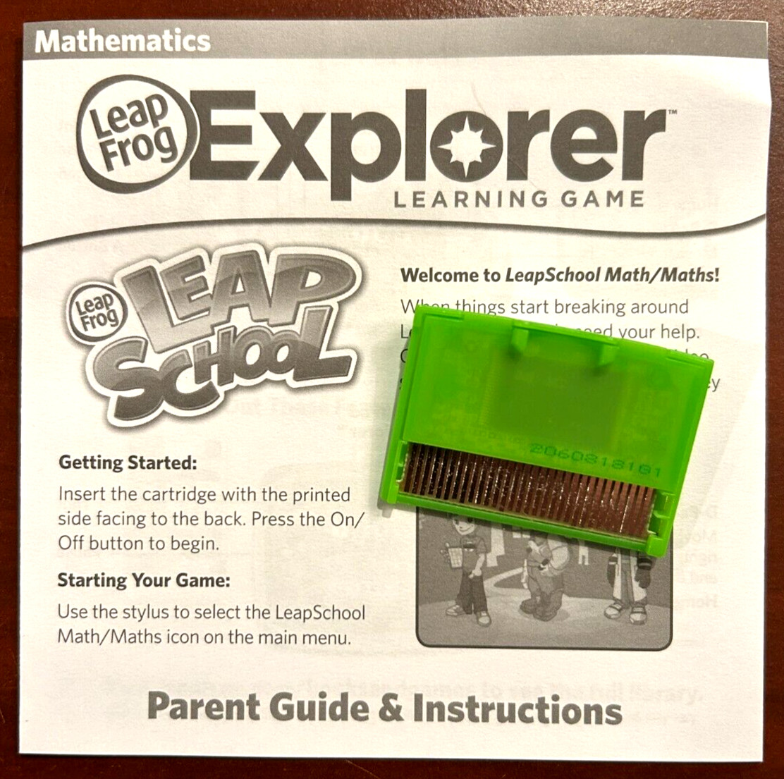 LeapFrog LeapPad Explorer Learning: Leap School – Math, Leap Pad 1 2 3 Expl Ultr