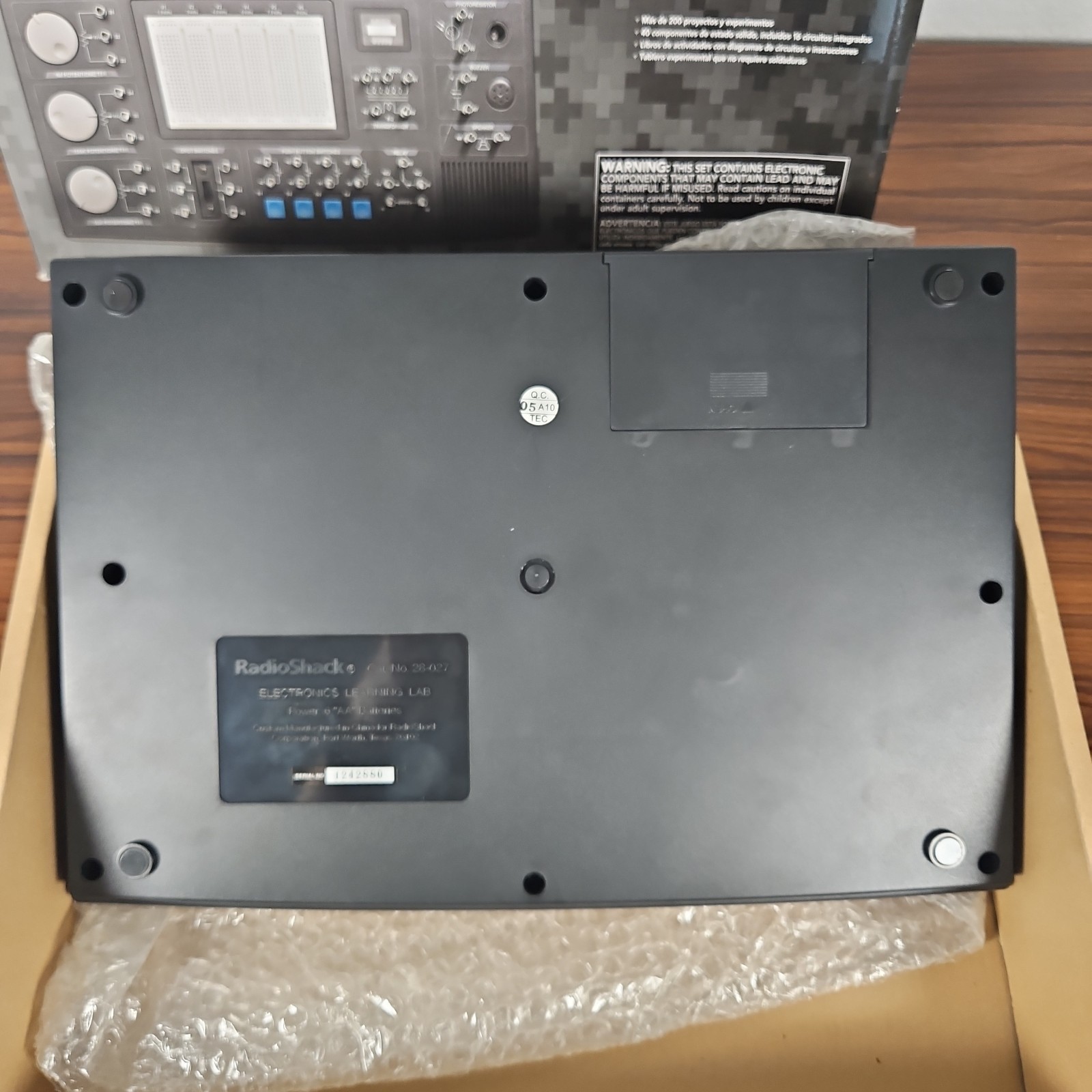Radio Shack Technology Plus Electronics Learning Lab 28-027 Board Only