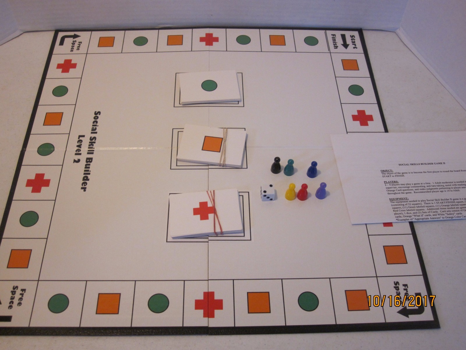 Social Skill Builder Board Game Educational Elizabeth Farmer Game 2