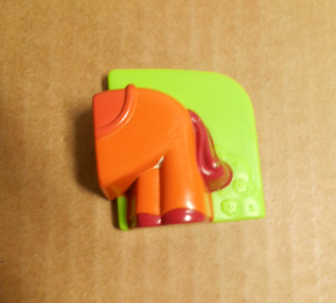 Leap Frog Fridge Farm Magnetic Animal Replacement 2″ Large Horse Back Half P3
