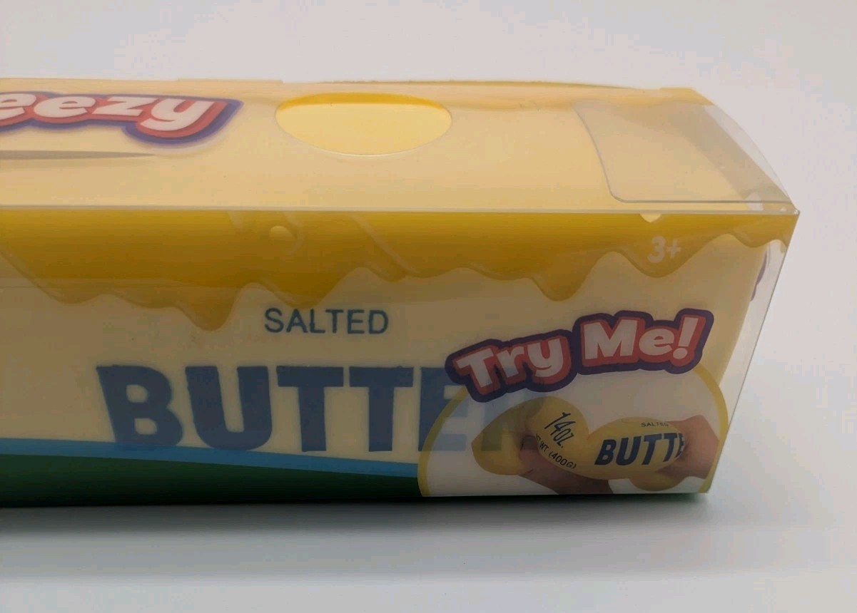 Sunny Days Squeezy Salted Butter 14oz – Tiktok Viral Stress Relief Squeeze Toy