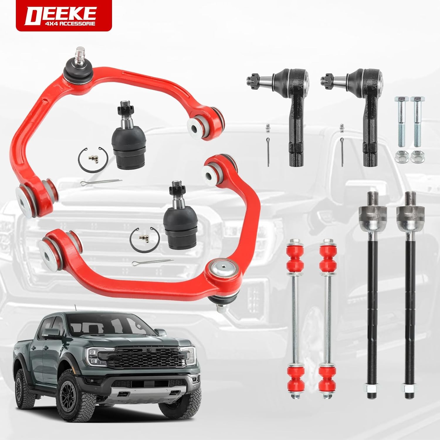 10pc Front End Suspension Kit for Ford Ranger & Mazda B2300/B2500/B3000/B4000