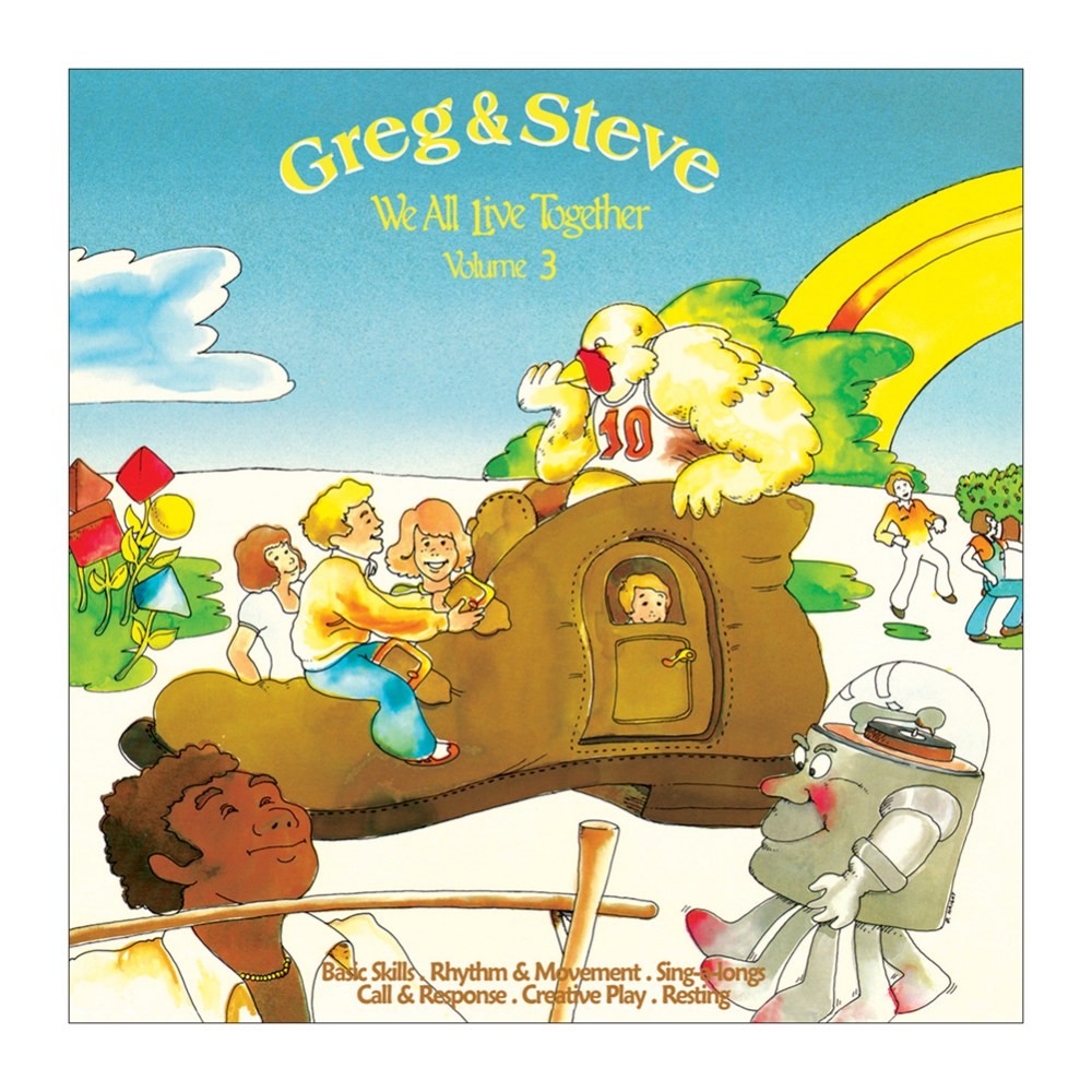 Creative Teaching Press Greg & Steve: We All Live Together CDs – Set of 4