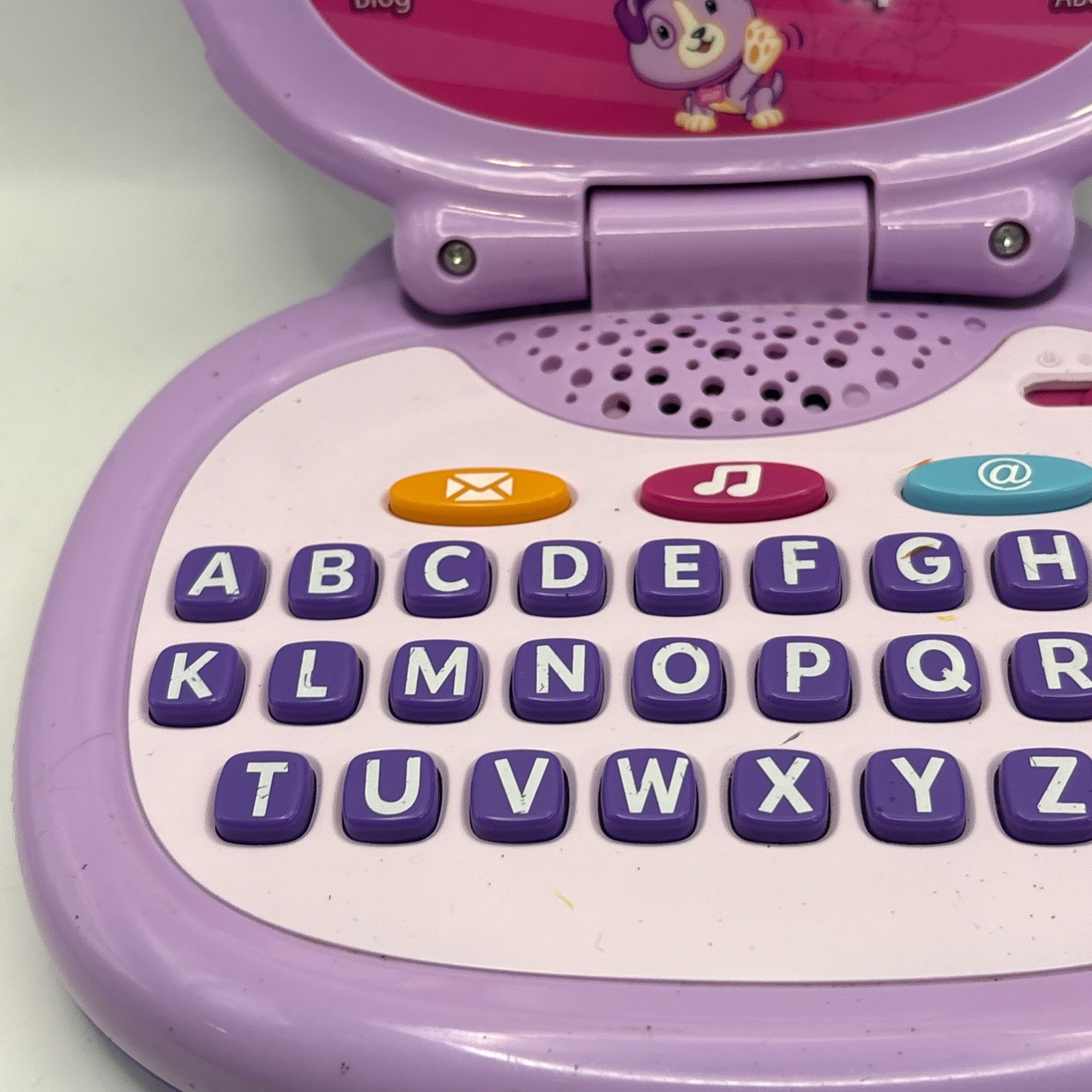2010 LeapFrog My Own Leaptop Purple Electronic Learning Toy EDUCATIONAL TESTED