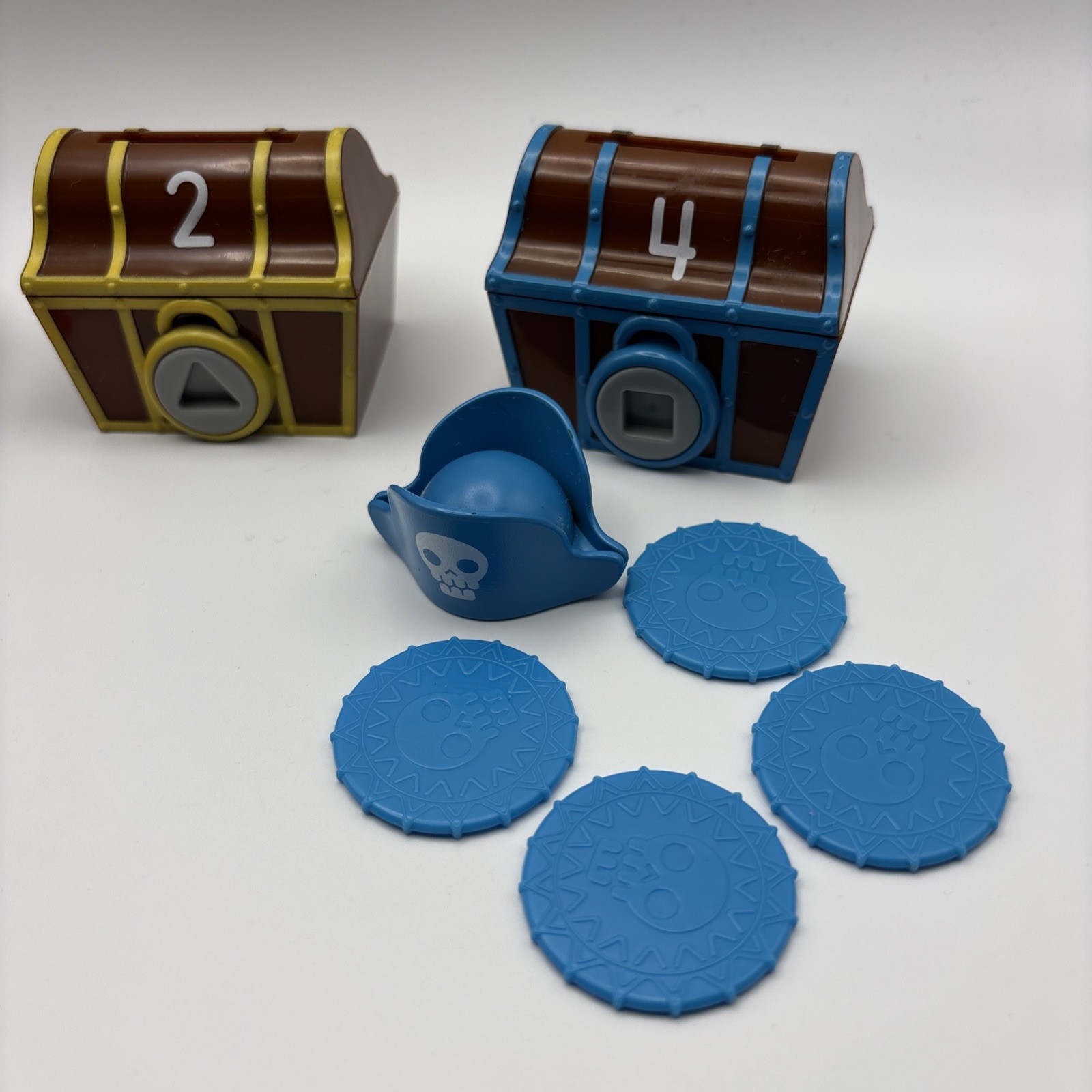 Learning Resources Sorting Pirate Treasure Chest Replacement Add On Chests 1 2 4