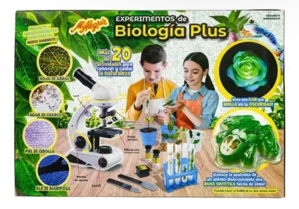 Mexican Toy Experimentos De Biologia Plus Biology Experiments Set Made In Mexico