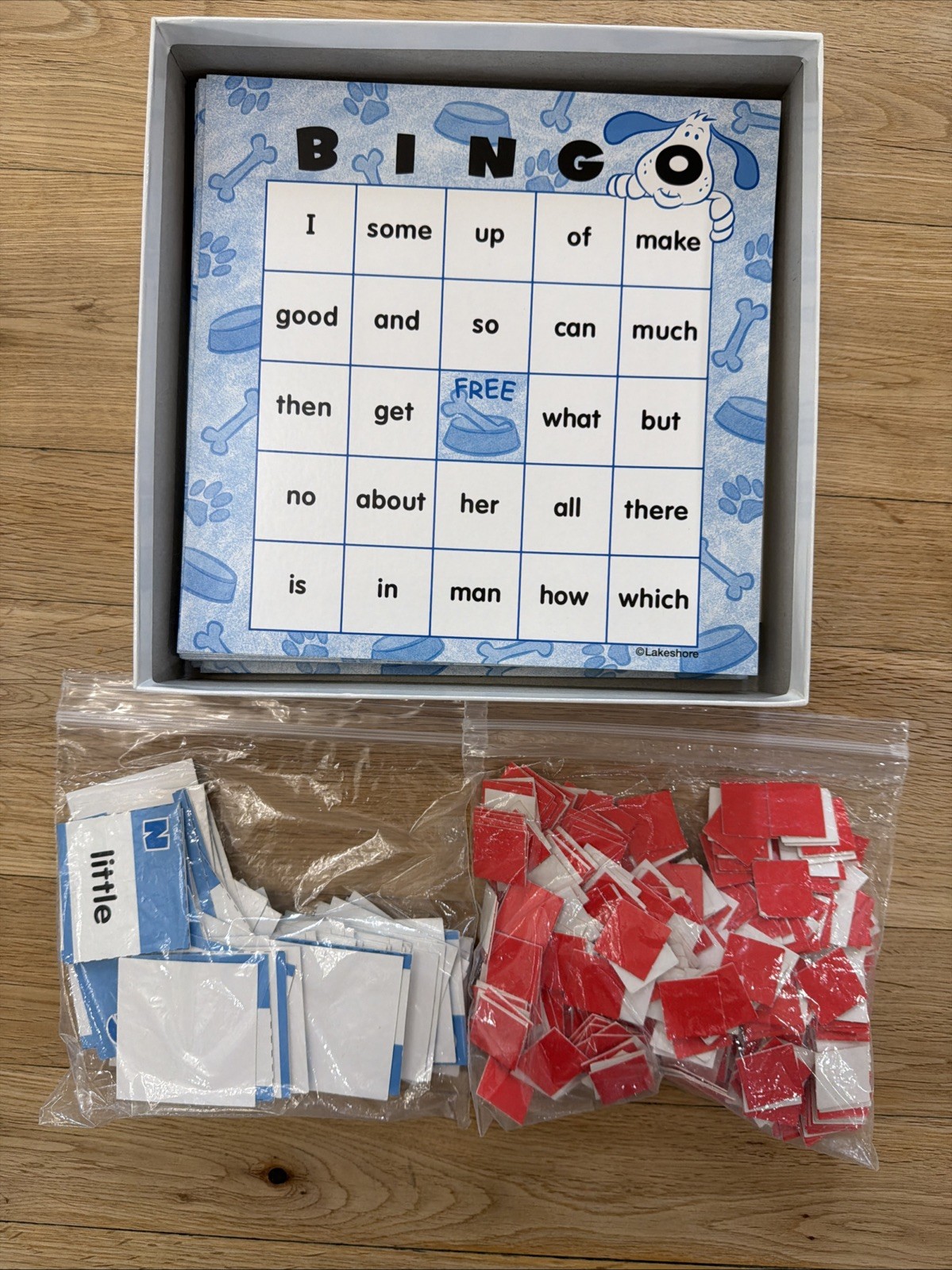 LAKESHORE Sight-Word Bingo Game Level 1