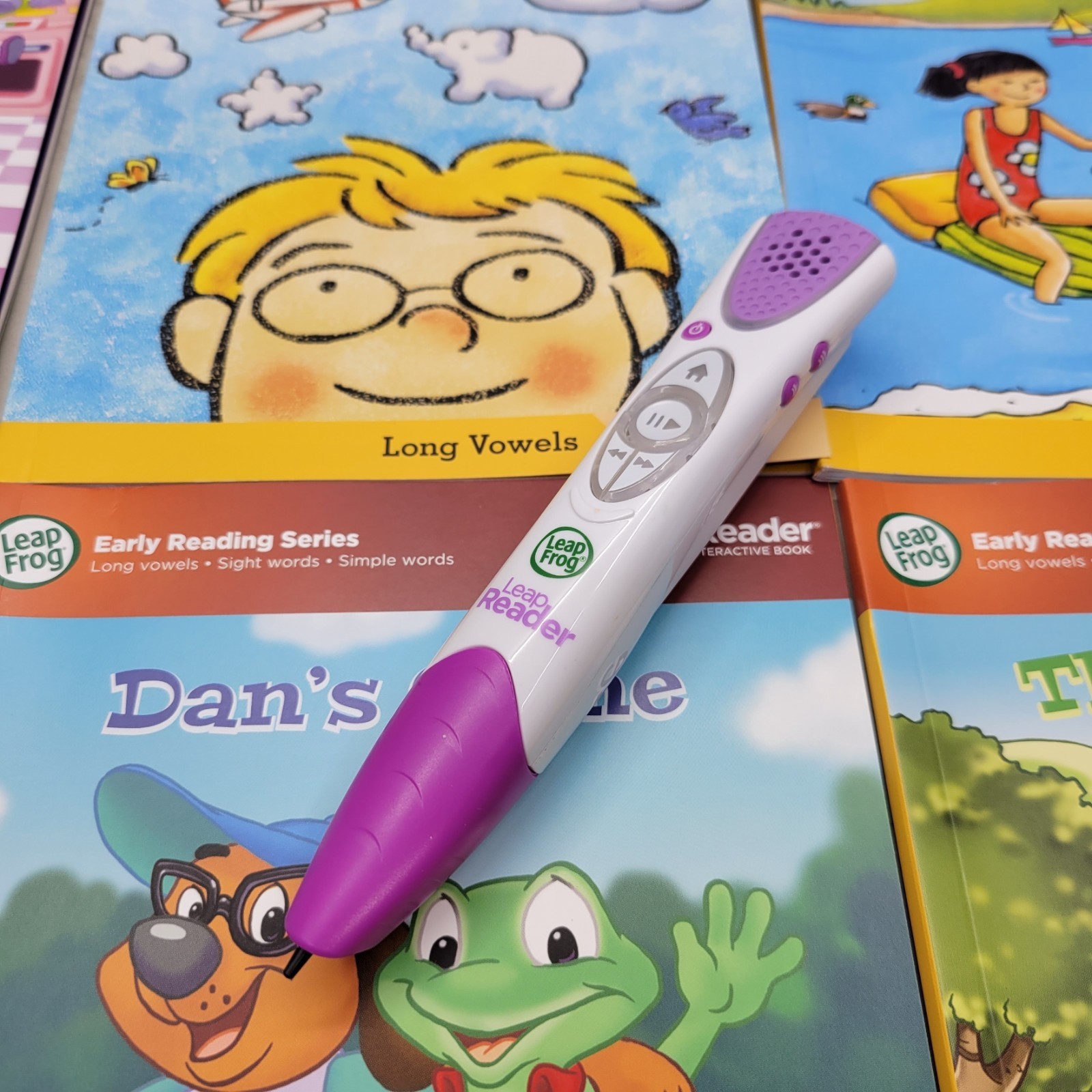Learn-to-Read Mega Pack with 7 Books for LeapReader System – Pink™