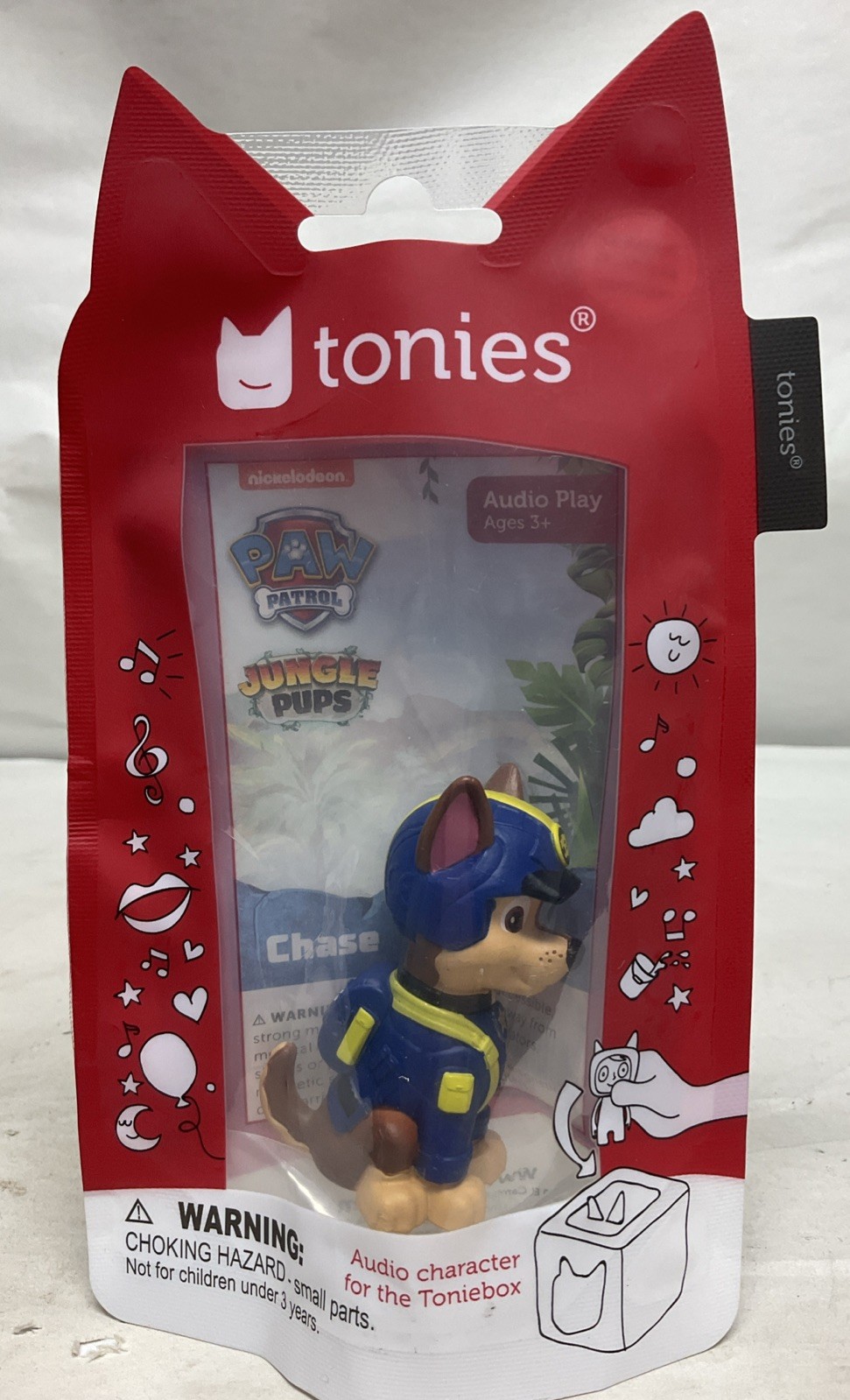 Tonies Paw Patrol Jungle Pups Chase Tonie Audio Figurine For Unisex Kids Age 3+
