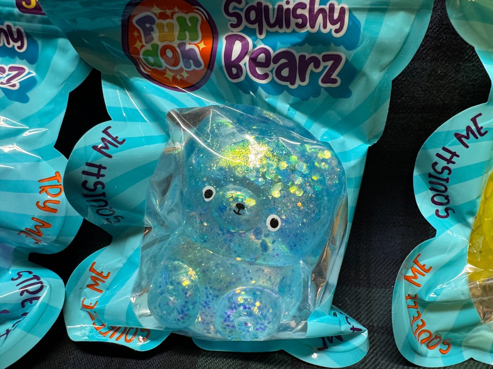 Fun Doh Squishy Bearz Fidget Bear 2 Pack