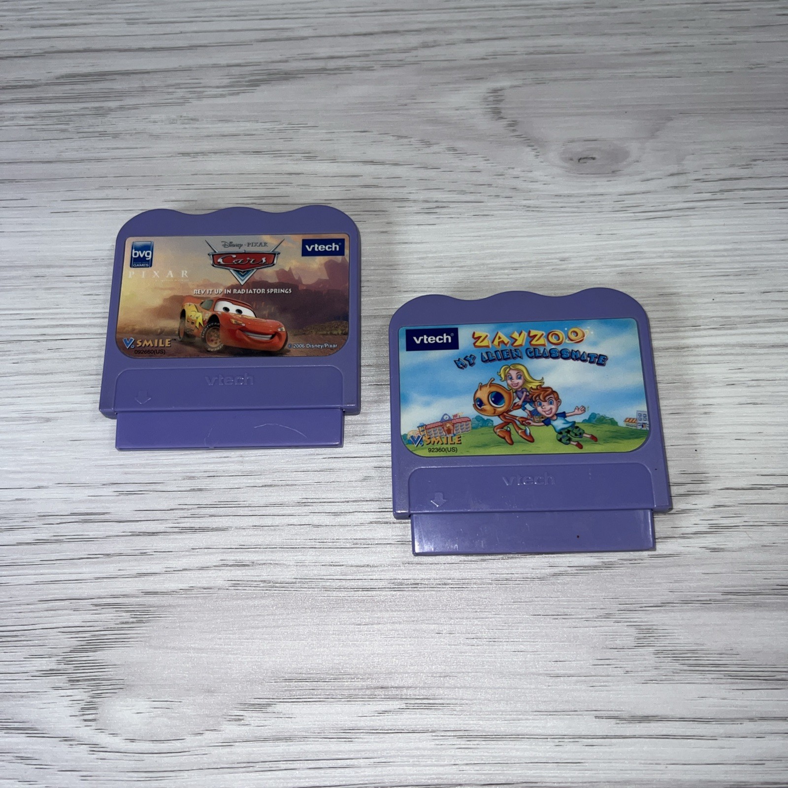 Vtech Cars Game Cartridge Zayzoo Rev It Up In Radiator Springs Smile Sat Zoo Lot