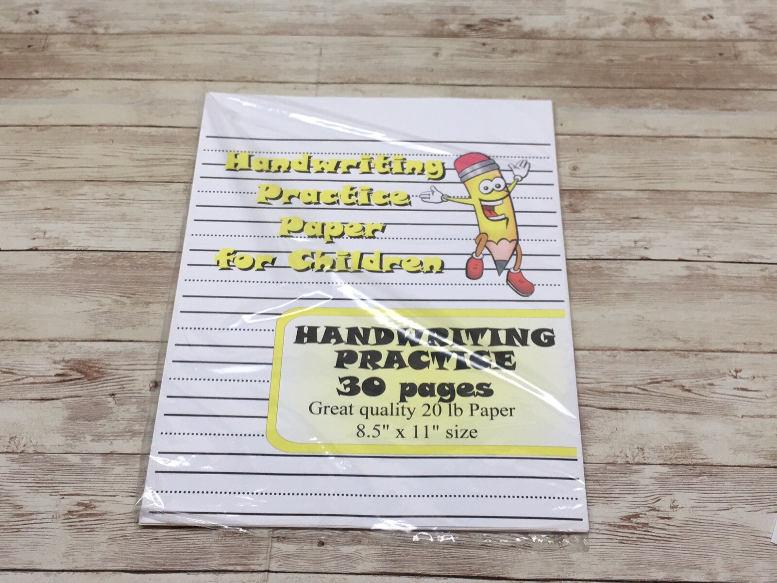 Handwriting Practice – Handwriting Practice Paper For Children – 30 Sheets