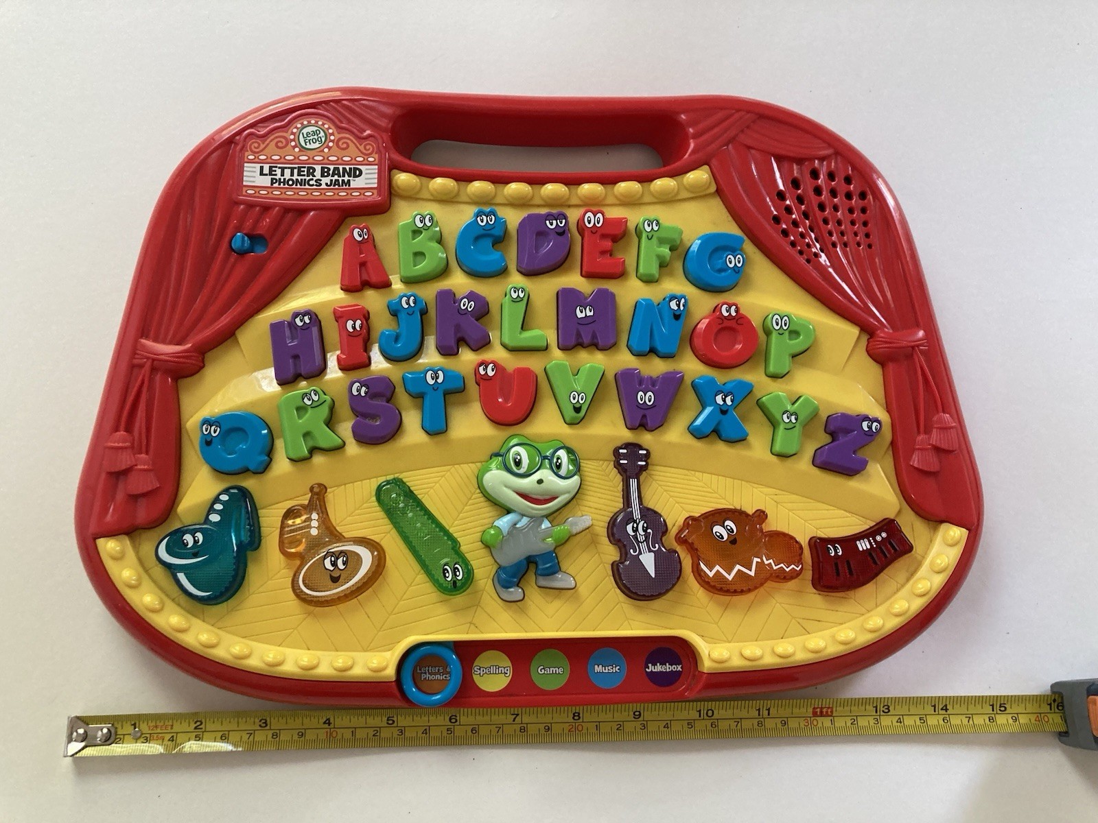 Leapfrog Letter Band Phonics Jam Educational Learning Toy Tested Works 2018
