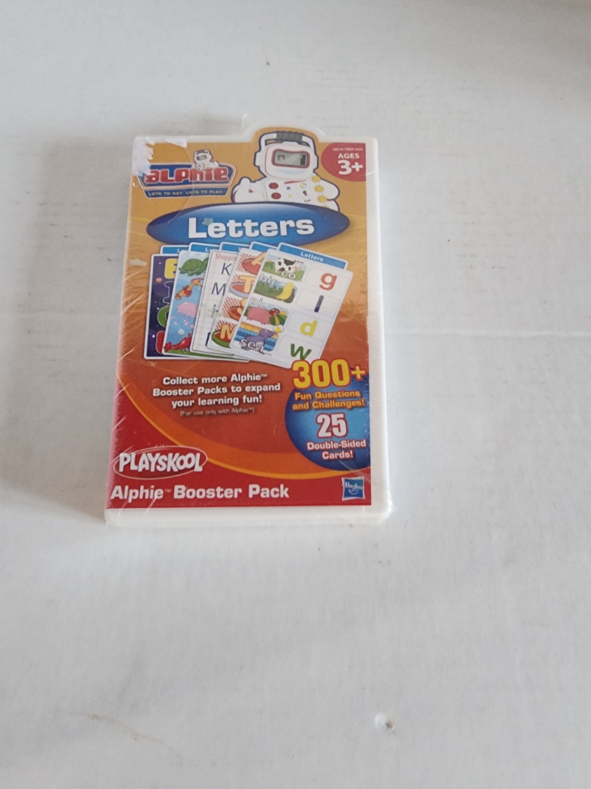 Playskool Alphie Booster Pack Letters 25 Cards Electronic Learning Cartridge