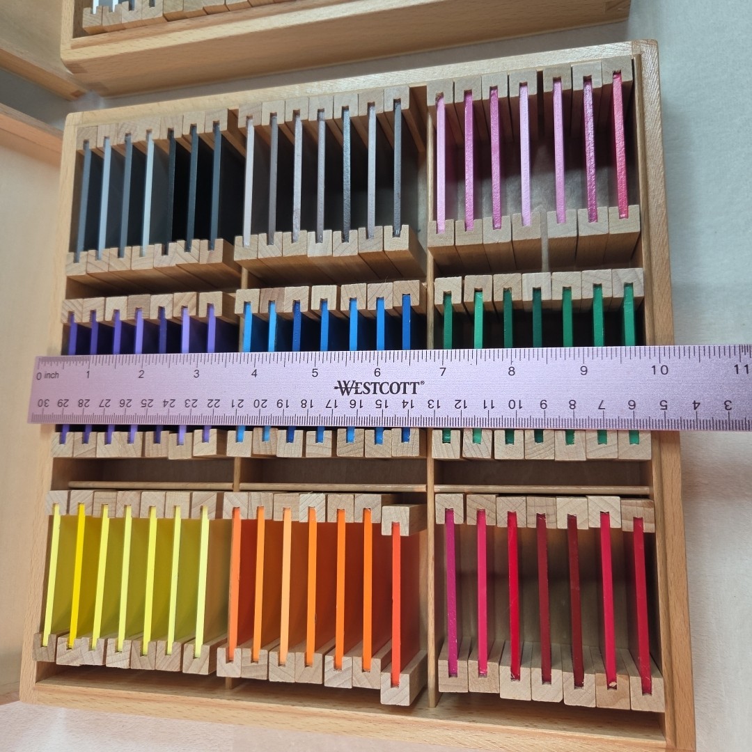 Montessori Color Tablets Boxes 2 & 3 Large Set 63 Pieces + 22 Piece Set Total 85