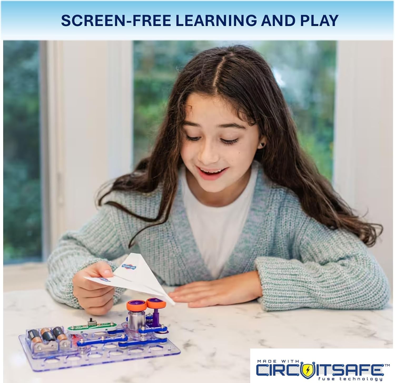 Flight Deck Science STEM Kit | Fun Construction Gift for Kids 8+