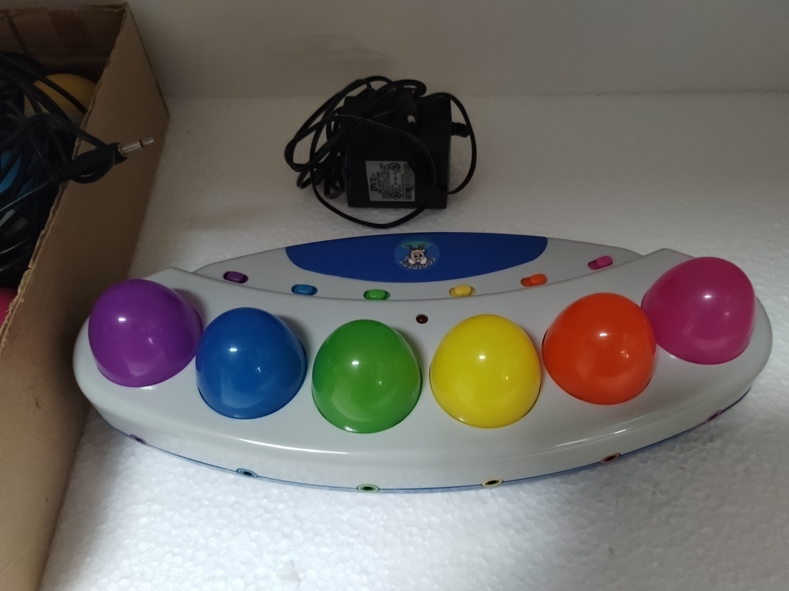 Eggspert Buzzer Game EI-7880 2001 Complete Set Educational show lights Classroom