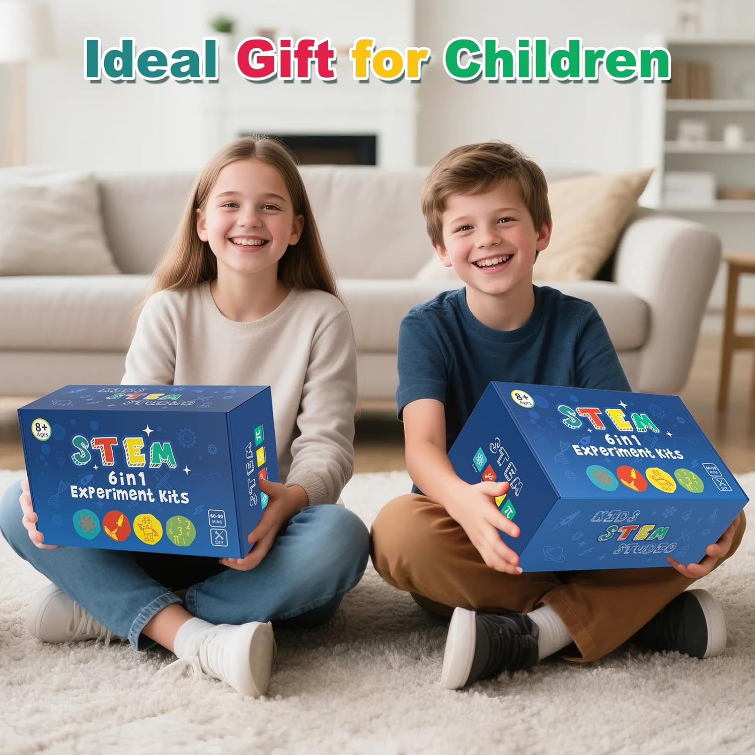 STEM Science Kits for Kids Ages 8-12, Wood Arts and Craft Kits for Boys 6-8