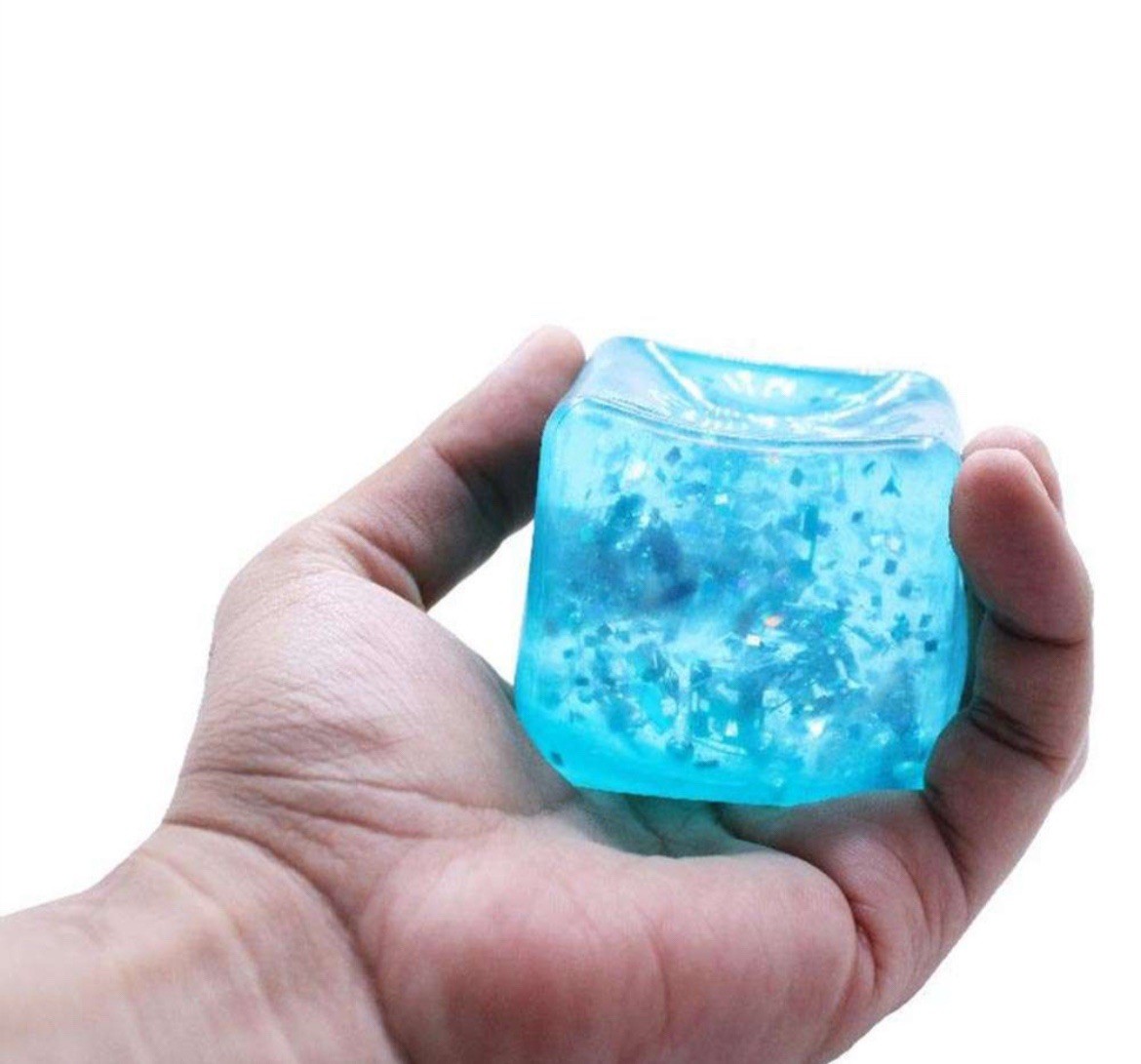 ⛏️ Minecraft Jelly Cube Lot RARE Viral Squishy Bundle Set of 5 🧨 Like Needoh