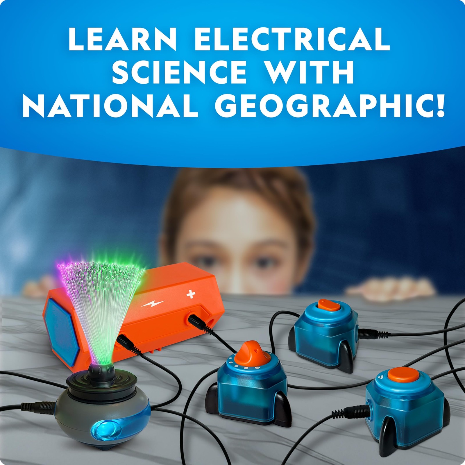 Blue Marble National Geographic Circuit Maker Kit – Electronics Kit for Kids …