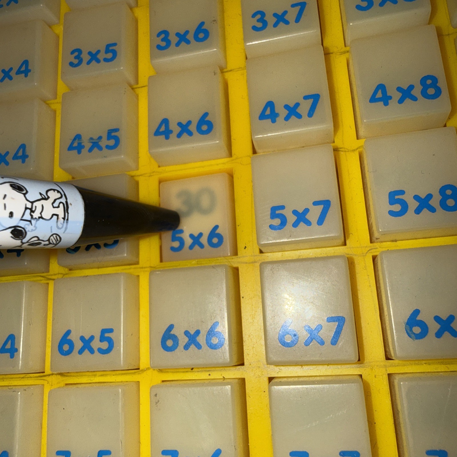 Vintage 1993 Magic Math Multiplication Machine , Educational