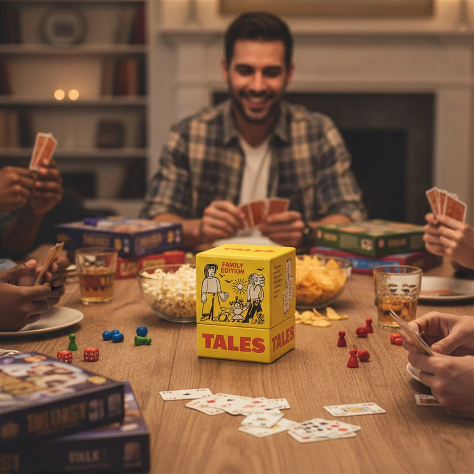Tales Conversation Starter Cards Card Game For Family/Couples Edition 1~2pcs US