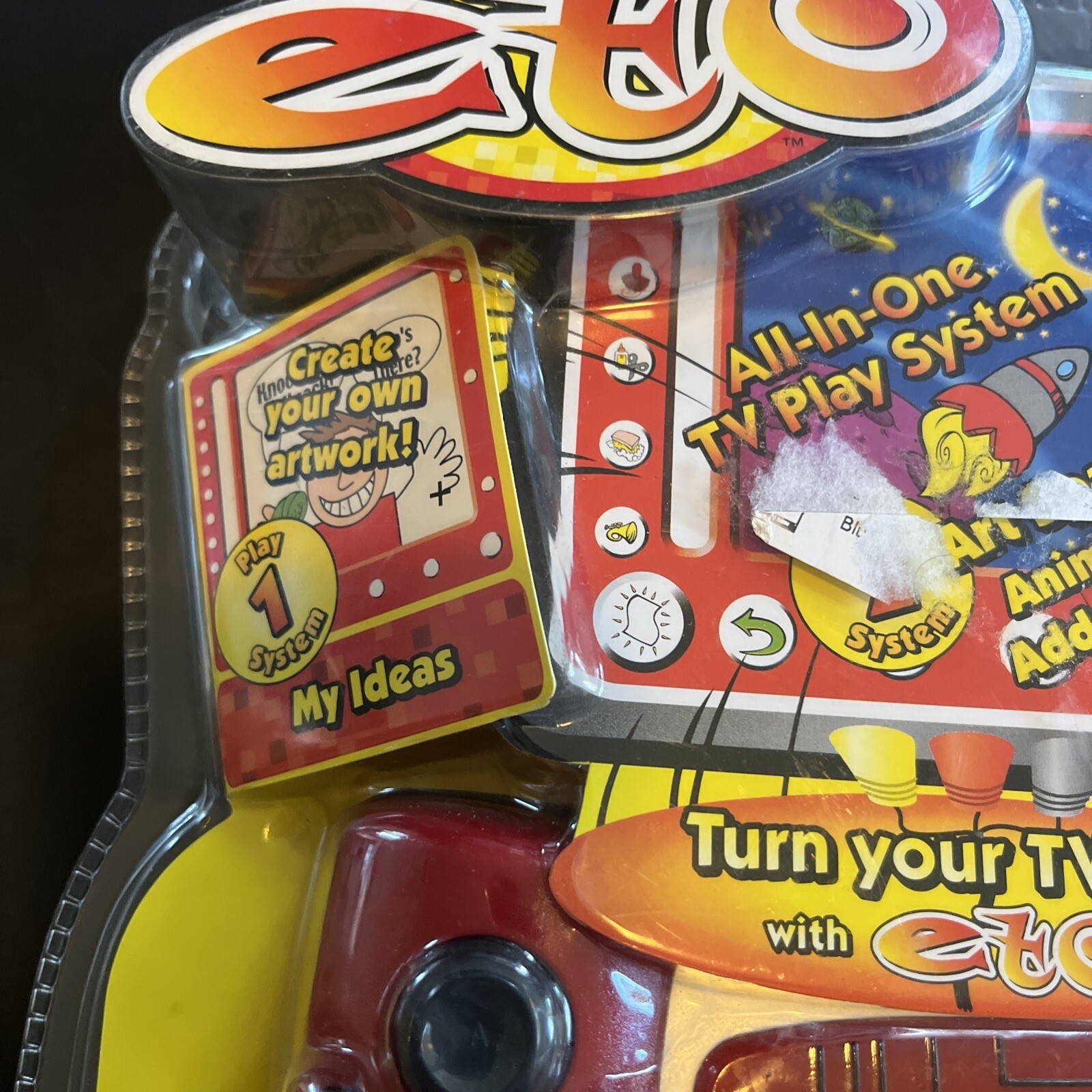 ETO Etch A Sketch Plug ‘N Play Drawing System TV Hook Up New In Box