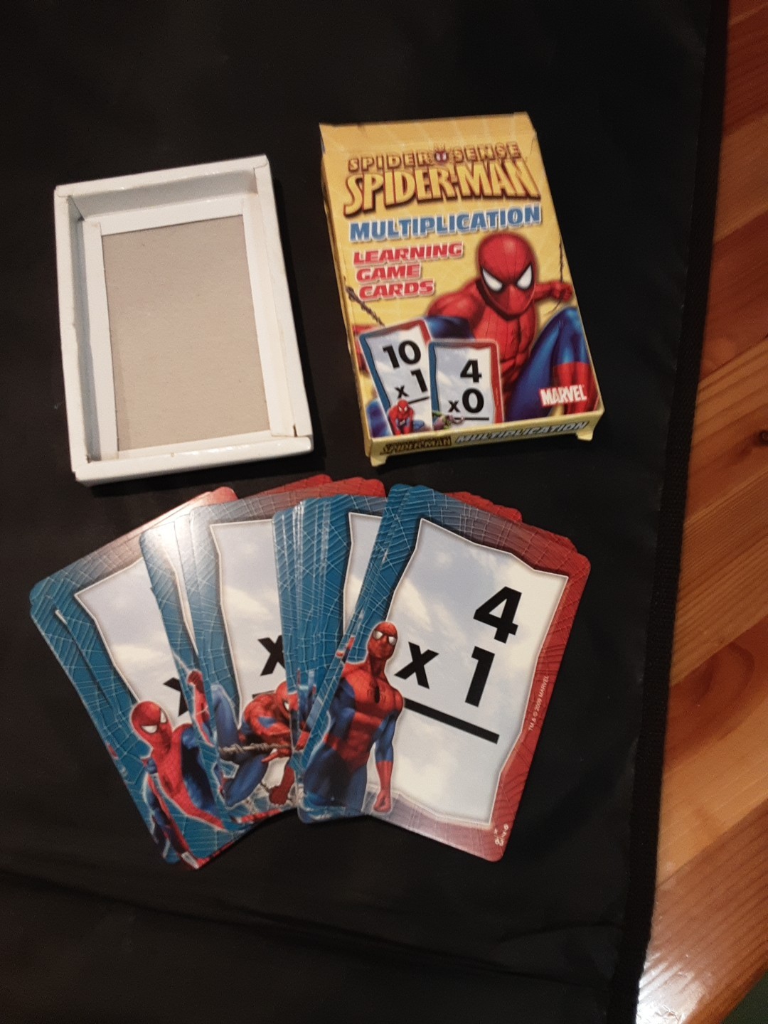 Marvel Spider-Man “Spider Sense” math Flash Cards Learning Game Cards .