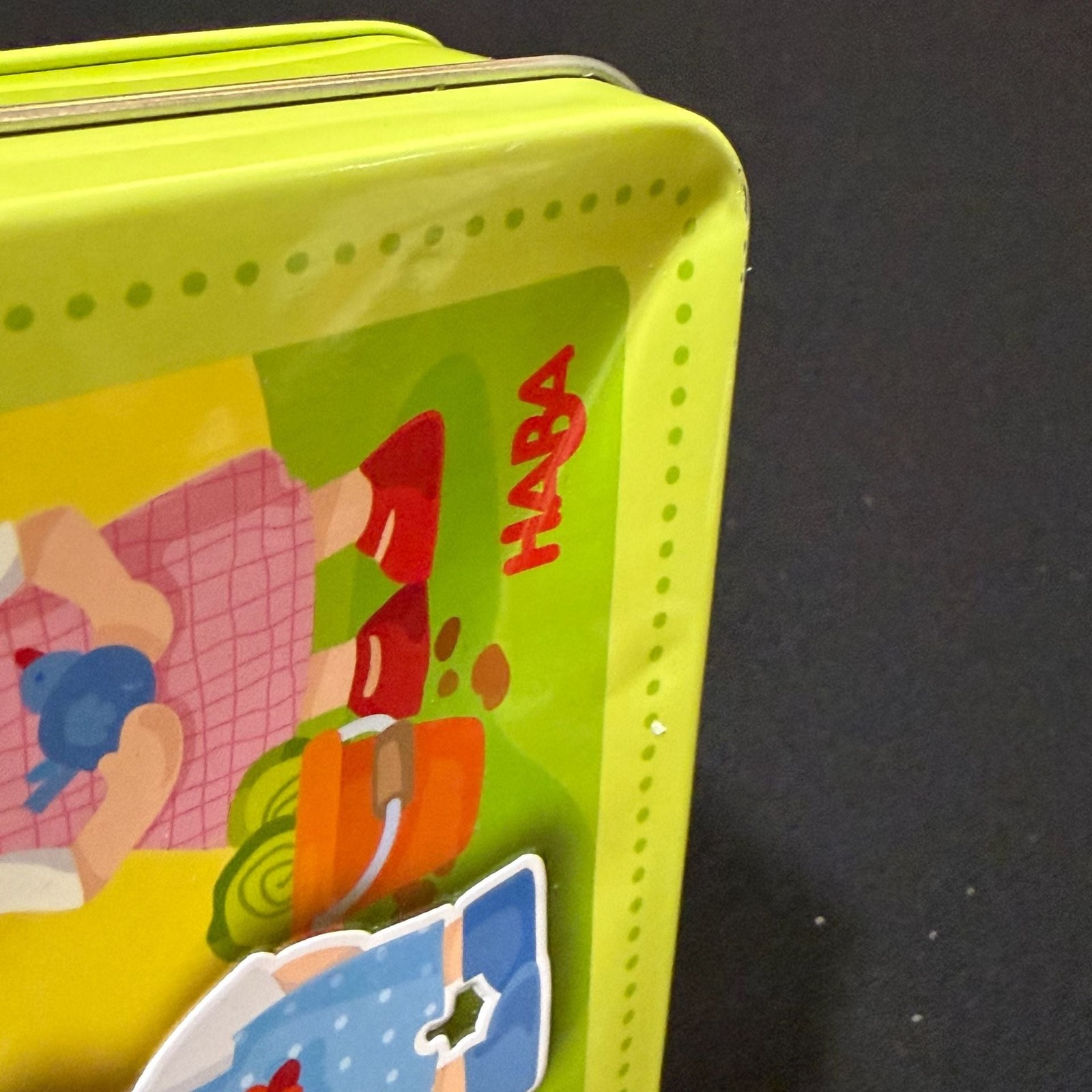 2 HABA Magnetic Games Dress-up Doll Lilli and Peter & Pauline’s Farm Travel Tins