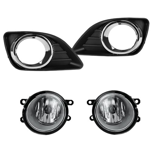 Fog Lights Compatible With 2010 2011 Camry Front Bumper 10-11 Camry Halogen