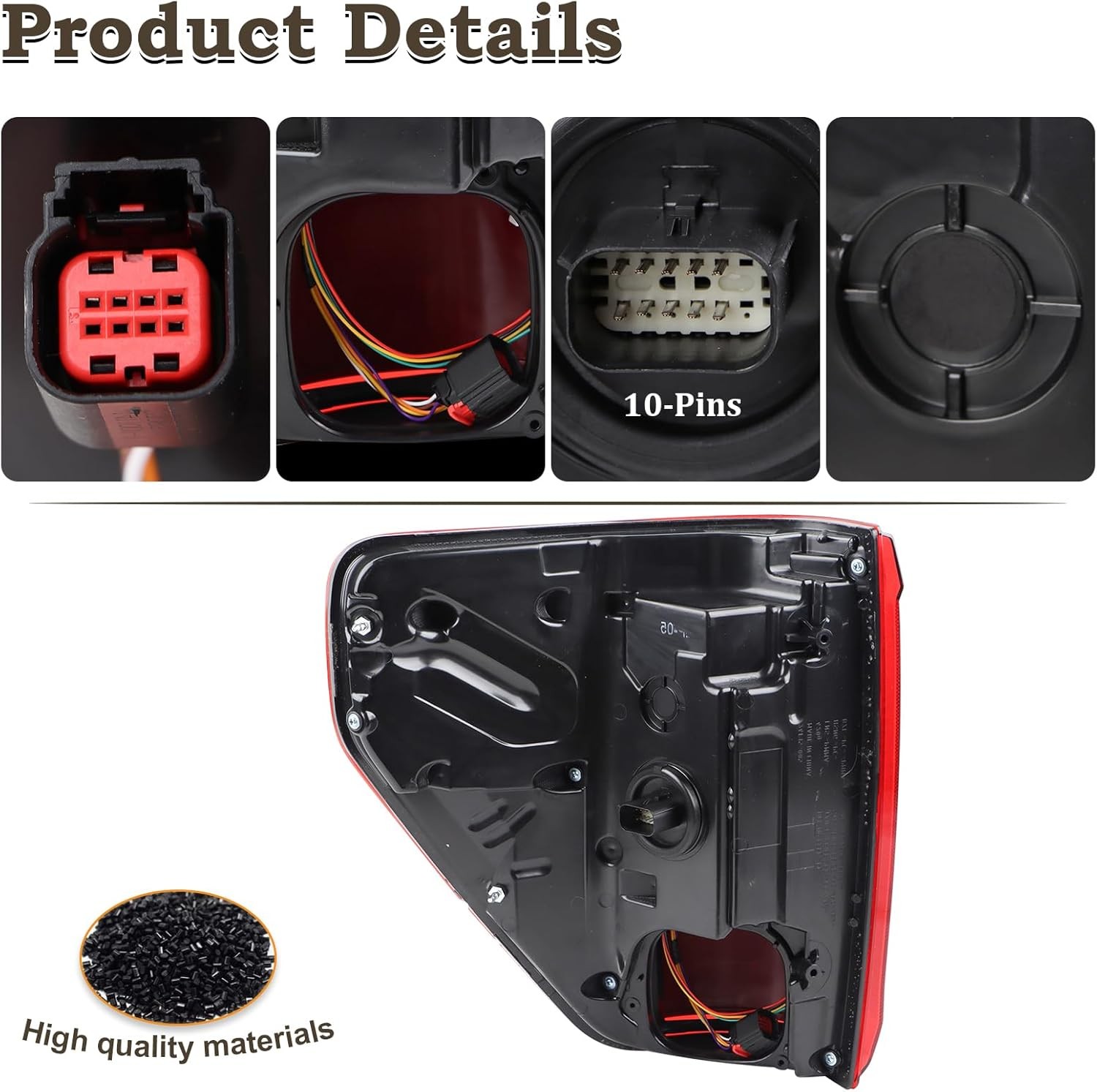 2024-2025 Ford F150 Full LED Tail Light Right Passenger w/ Blind Spot