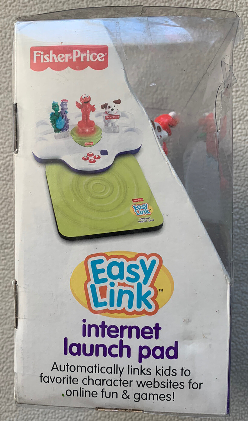 Fisher Price Easy Link Internet Launch Pad Elmo Sesame Street New 2007 Ages 3+