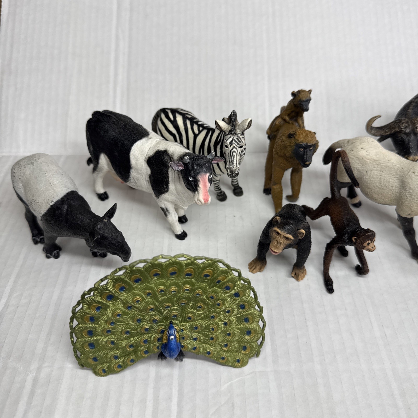 Lot Of 15 Mixed Schleich, Papo, Safari Ltd. Figures Retired Animal Toys Vintage