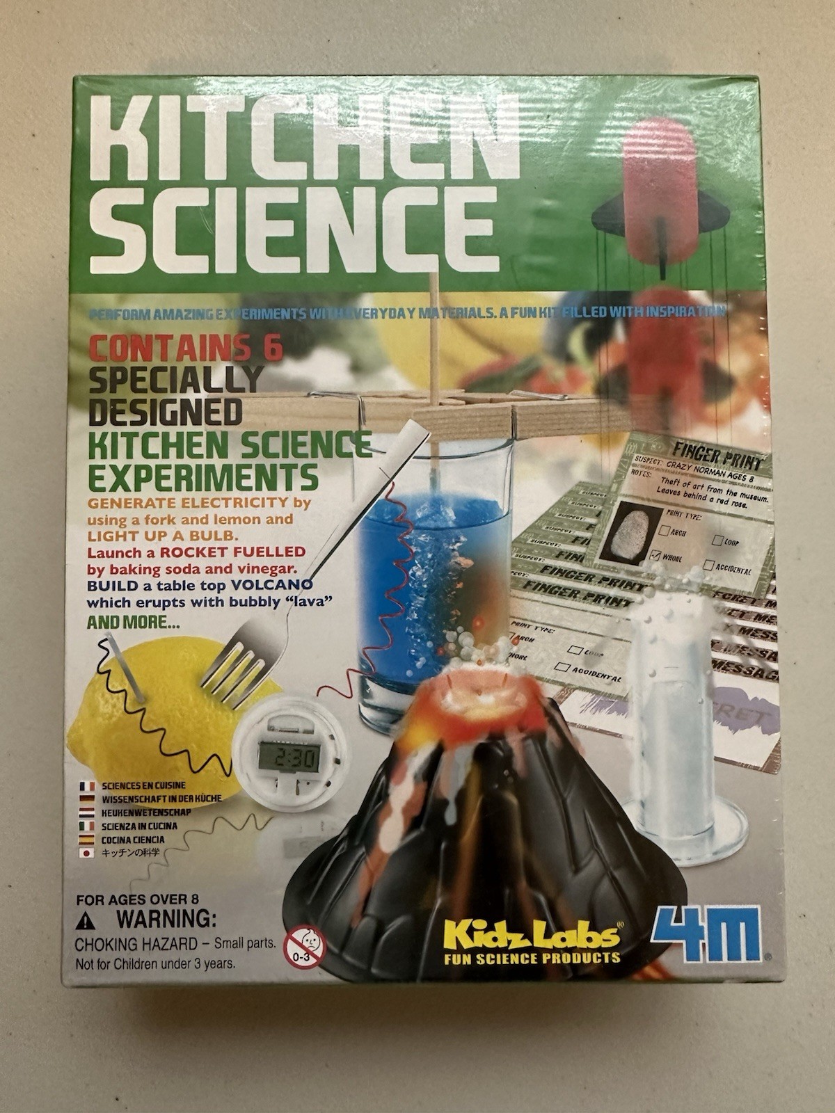 Kitchen Science Experiment Kit For Ages 9+