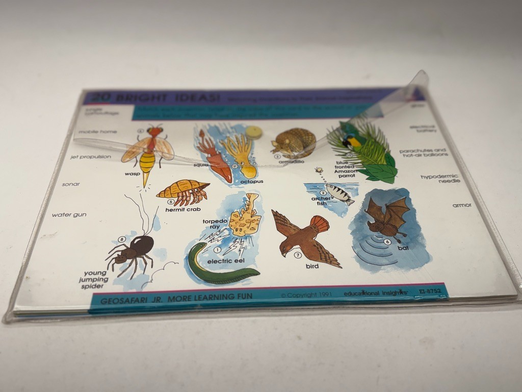 GeoSafari Learning System More Learning Fun 10 Cards 20 Lessons 8752 WOW