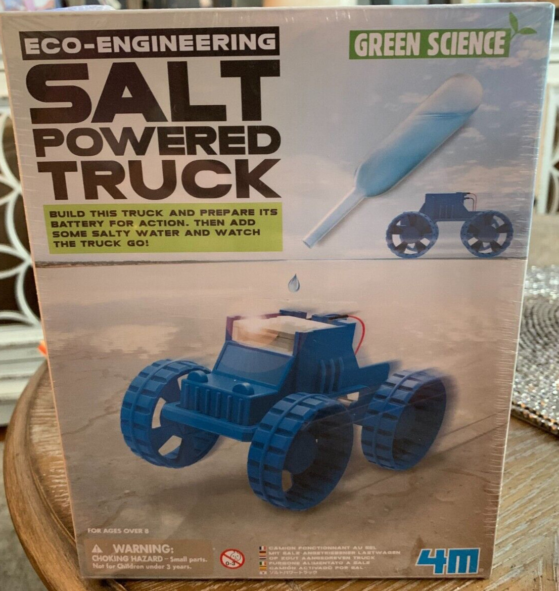 4M Green Science Eco-Engineering Salt Powered Truck Brand New Factory Sealed Box